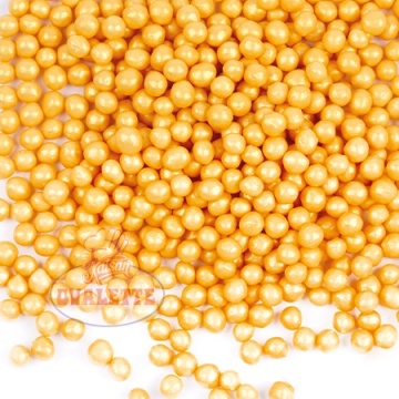 Minidrajeuri Crocante invelite in ciocolată - Auriu– 1,75 kg | Ovalette