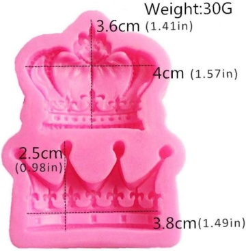 Mulaj din silicon - 2 Coroane