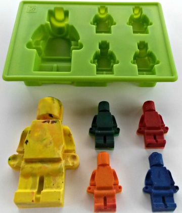 Mulaj din silicon - Robotei Lego cu 5 cavitati - Img 2