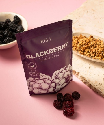 Mure liofilizate întregi – 25 g – Rely 