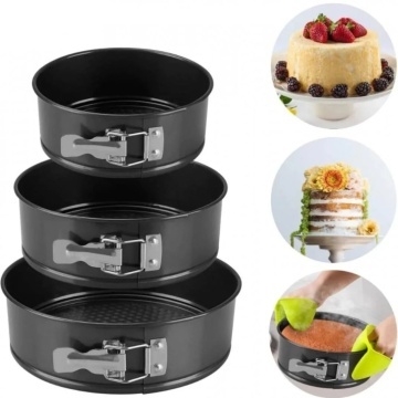 Set 3 forme tort rotunde - Ø22 cm - Ø26 cm - Ø28 cm