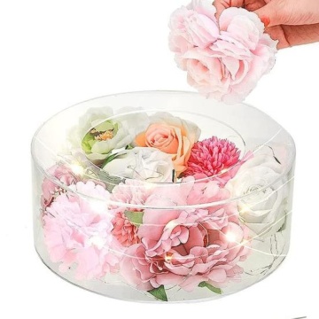 Set 3 etaje tort cilindrice - 15 cm, 20 cm si 25 cm