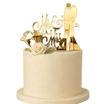 Topper tort nunta "Mr&Mrs" Tv