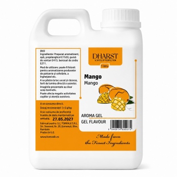 Aroma gel termostabila - MANGO - Dharst - 1 L