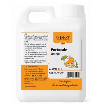 Aroma gel termostabila - Portocale - Dharst - 1 L