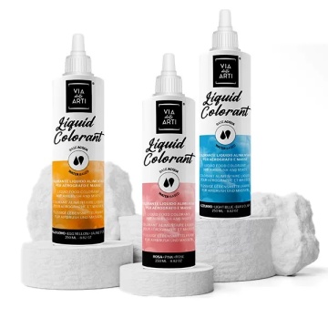 Colorant alimentar lichid hidrosolubil - Via Delle Arti - ROZ - 250 gr