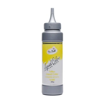 Colorant alimentar lichid pe baza de apa - Dr. Gusto - Galben - 280 gr