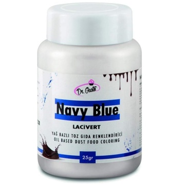 Colorant alimentar liposolubil - pudra - ALBASTRU INCHIS - Dr. Gusto 25 gr