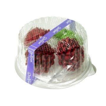 Decoratiuni comestibile din zahar - set Crizanteme - BORDO