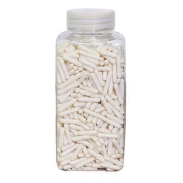 Drajeuri decorative Albe "sugar rods" - Dr Gusto - 250 g