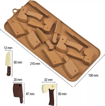 Forma din silicon - Cutite si topoare - T13537