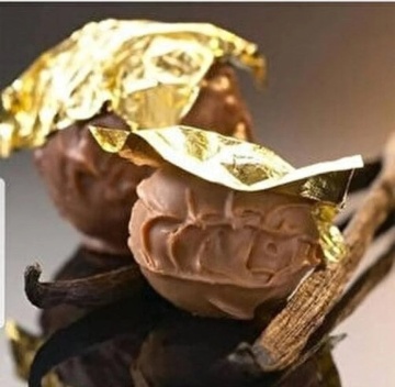 Foite de Aur Necomestibila Gold Leaf - 16x16 cm - 8 buc. - Dr Gusto
