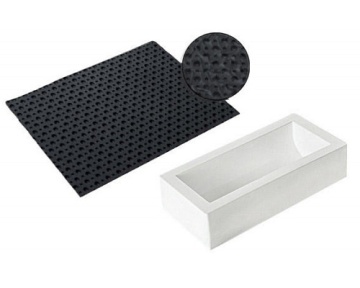 Kit forma silicon si Covoras Decor Pois - Tort 3D Trunchi