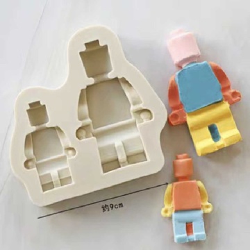 Matrita din silicon - 2 Robotei Lego
