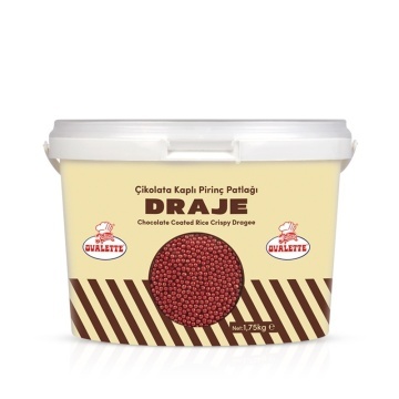 Minidrajeuri Crocante invelite in ciocolată - Rosu – 1,75 kg | Ovalette