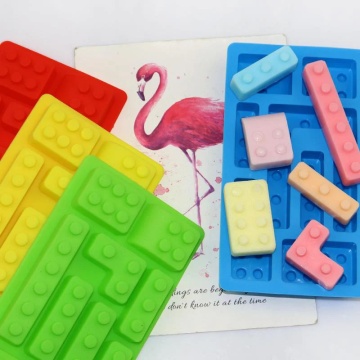Mulaj din silicon - Piese lego 14,8 cm x 8,2 cm