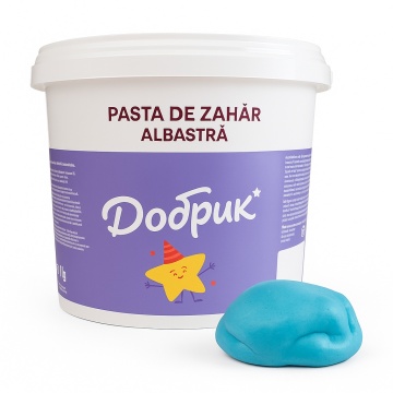 Pasta de zahar – ALBASTRU – 1 kg – Dobryk