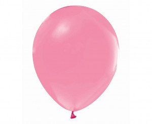 Set 10 baloane latex 30 cm - Roz Pastel - Img 2