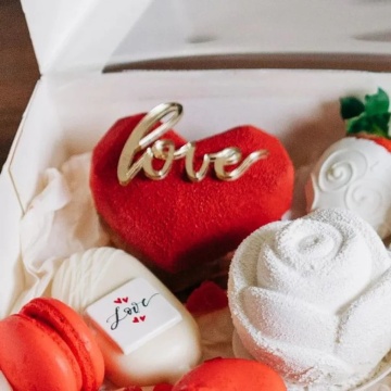 Set 10 figurine decor - Love Lv