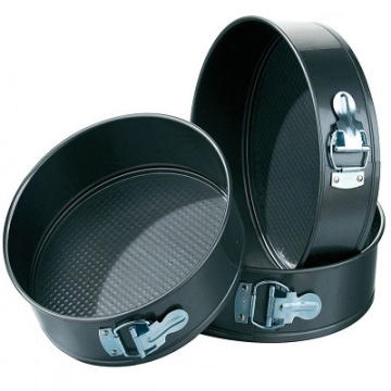 Set 3 forme tort rotunde - 24 cm - 26 cm - 28 cm