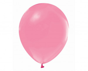 Set 50 baloane latex 30 cm - Roz Pastel - Img 2