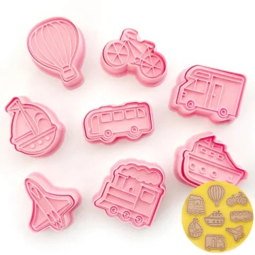 Set 8 decupatoare - Vehicule  - T12173