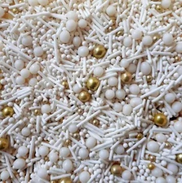 Sprinkles Mix "Cocktail de nunta" - 80 g - Img 2