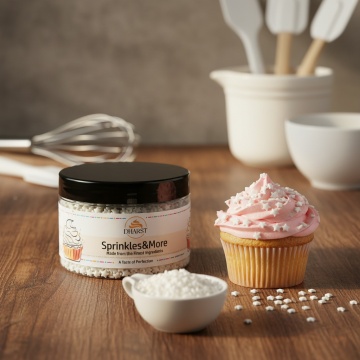 Sprinkles stelute Albe - 300 gr - Dharst