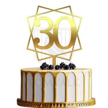 Topper pentru tort cifra Hx