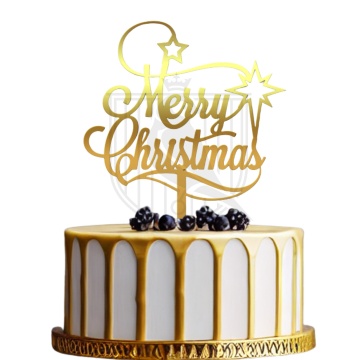Topper pentru tort "Merry Christmas" IV