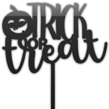 Topper pentru tort "Trick or Treat"