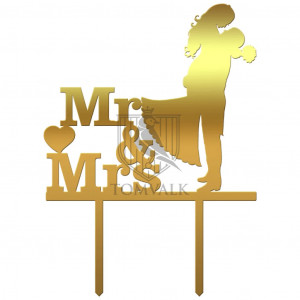 Topper tort nunta "Mr&Mrs" XXI