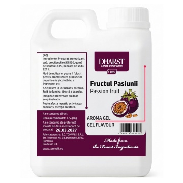 Aroma gel termostabila - FRUCTUL PASIUNII - Dharst - 1 L