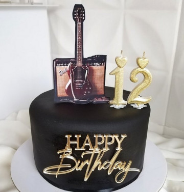 Cake Topper "Happy Birthday"
