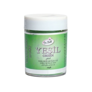 Colorant Pudra Metalizat - Dr. Gusto - 10 g - VERDE