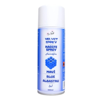 Colorant Spray ALBASTRU - Catifea/Velvet - 400 ml - Dr Gusto