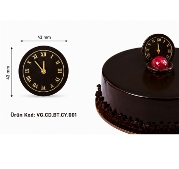 Decoratiuni din ciocolata - "Midnight" 1 - cutie 240 buc