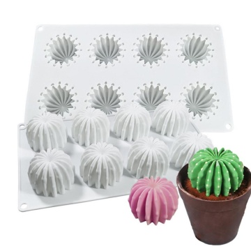 Forma de silicon cu 8 cavitati - Cactus - T13140