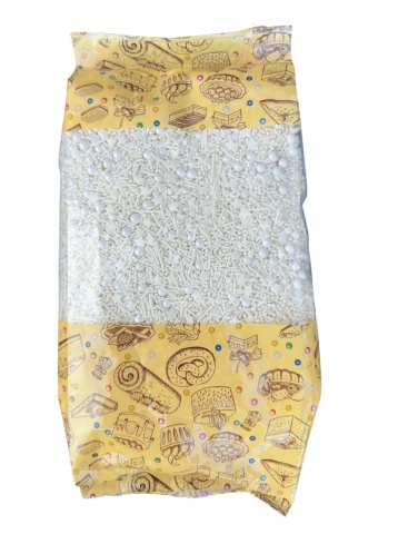 Mix sprinkles "Cocktail alb" -1 KG