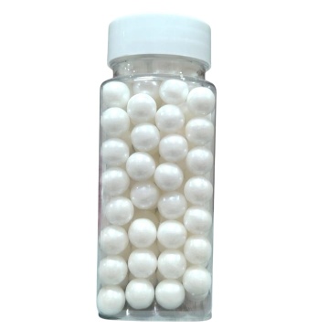 Perle 10 mm - Alb lucios - 100g