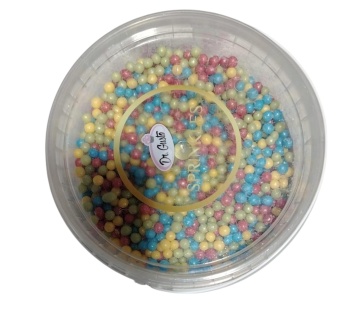 Perle din Orez Expandat 4 mm – Multicolor – 750 gr. – Dr.Gusto