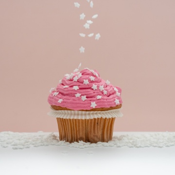 Sprinkles stelute Albe - 400 gr - Dharst