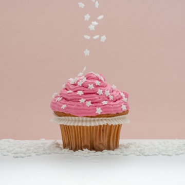 Sprinkles stelute Albe - 800 gr - Dharst