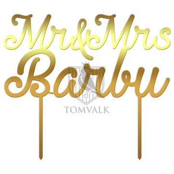 Topper tort nunta "Mr&Mrs" III