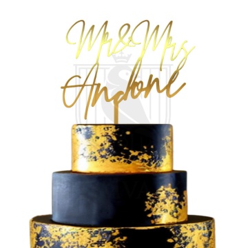 Topper tort nunta personalizat PrF