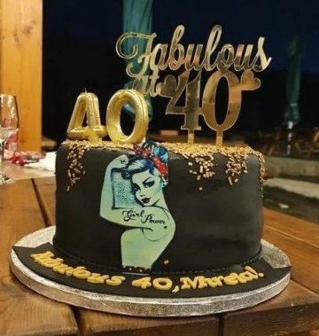 Topper tort personalizabil – Fabulous at - Img 2