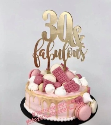 Topper tort "X Fabulous" 
