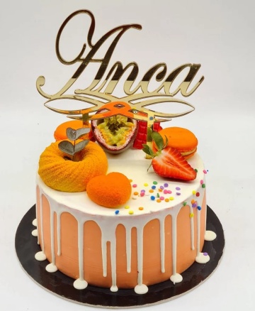 Cake Topper "Nume" Rbd
