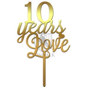 Topper tort "Years love" A2