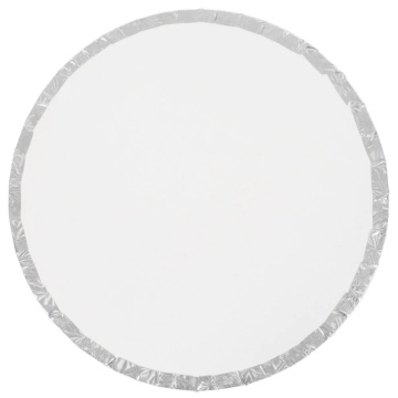 Cake drum rotund Argintiu- 30 cm - pachet 5 buc.